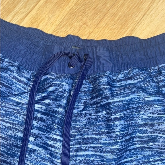 Adidas Blue Athletic Shorts with Elastic Waistband - Picture 4 of 7